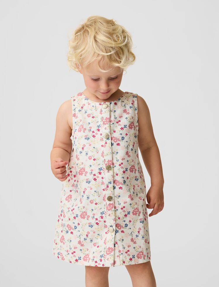 Baby & Toddler Floral Jumper Dress gap baby toddler floral jumper dress
