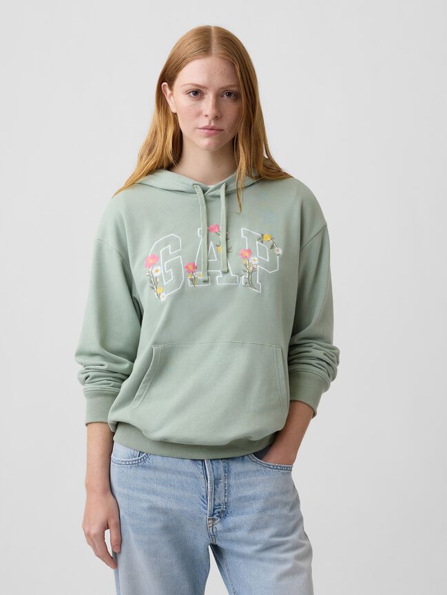 Relaxed Gap Logo Hoodie relaxed gap logo hoodie
