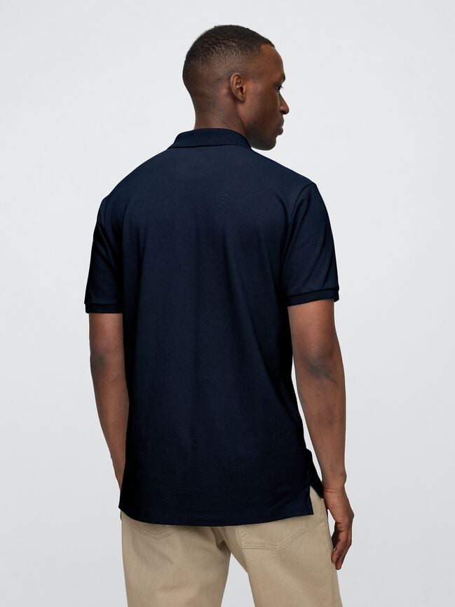 Stretch Pique Polo Shirt gap stretch pique polo shirt