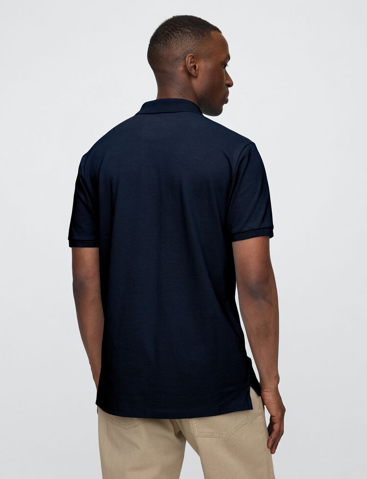 Stretch Pique Polo Shirt gap stretch pique polo shirt