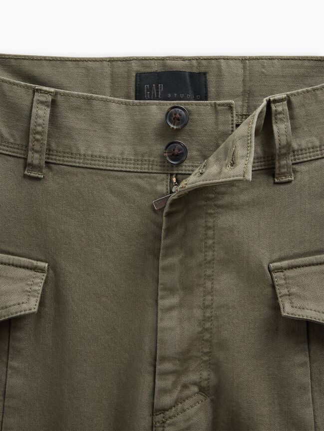 GapStudio Herringbone Baggy Pants gapstudio herringbone baggy pants