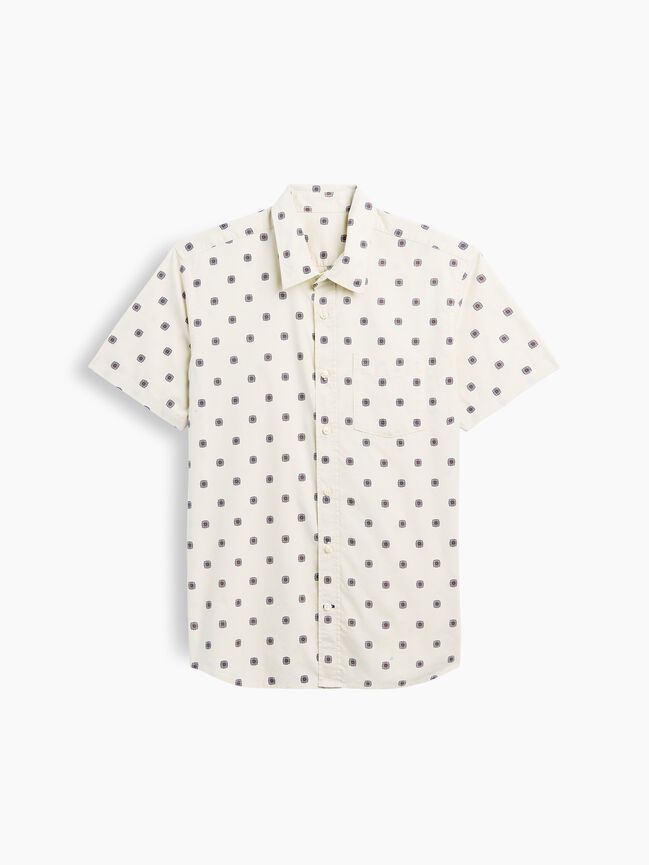 Stretch Poplin Shirt in Standard Fit gap stretch poplin shirt in standard fit