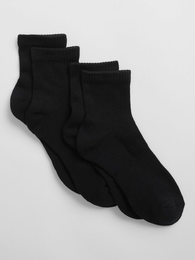 Studio Quarter Crew Socks (2-Pack) gap studio quarter crew socks 2 pack