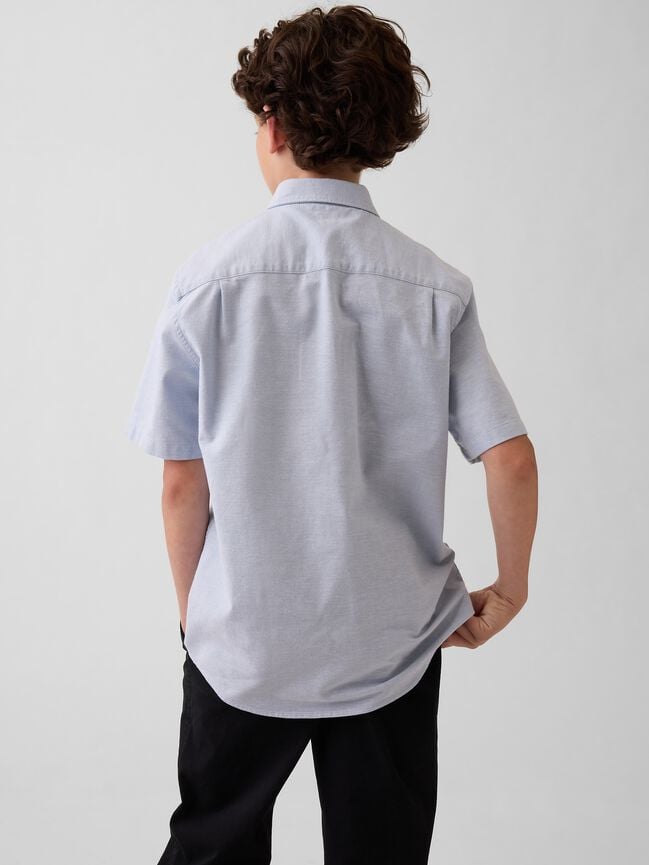 Kids Uniform Oxford Shirt gap kids uniform oxford shirt