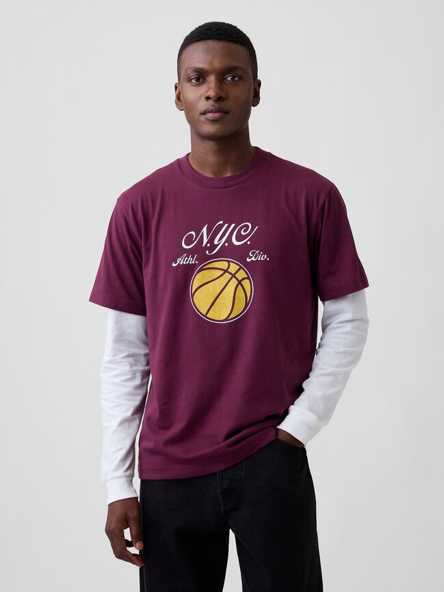 Everyday Soft Relaxed Graphic T-Shirt gap everyday soft relaxed graphic t shirt