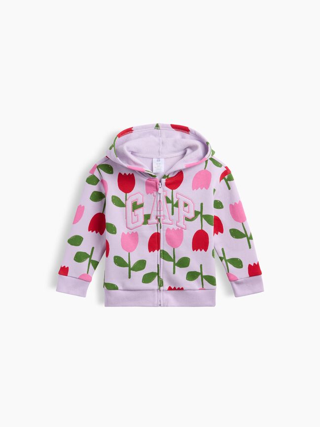 هودي babyGap مريح مطبوع بشعار هودي babygap مريح مطبوع بشعار