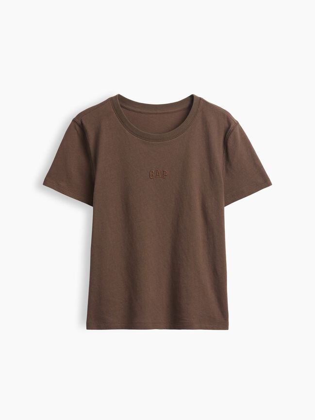 100% Cotton Authentic Shrunken Logo T-Shirt gap 100 cotton authentic shrunken logo t shirt