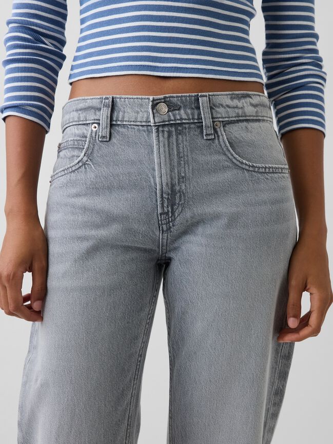Mid Rise Straight Taper Jeans gap mid rise straight taper jeans