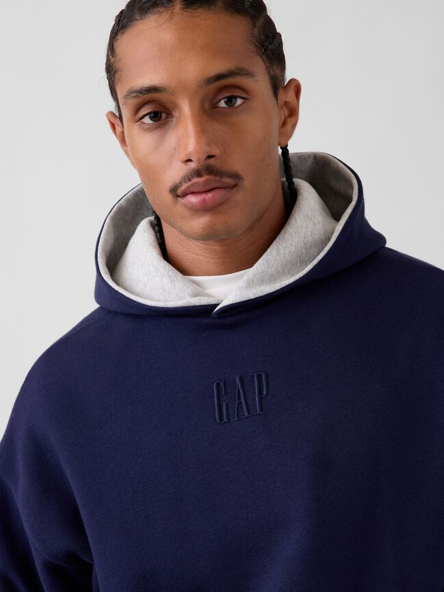 Adult VintageSoft Reversible Oversized Logo Hoodie gap adult vintagesoft reversible oversized logo hoodie