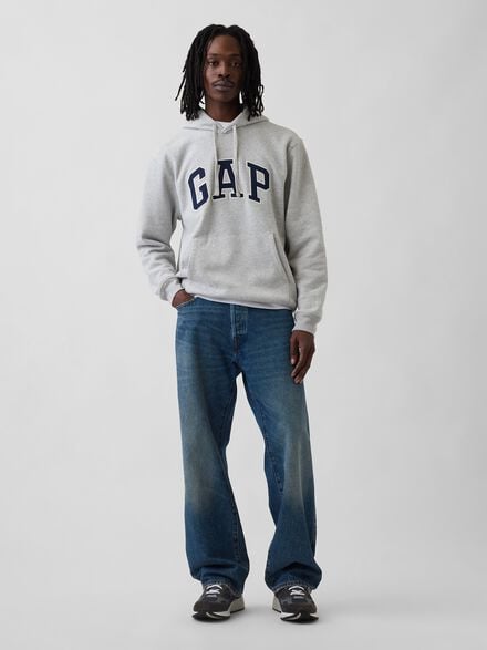 gap adult vintagesoft arch logo hoodie gap adult vintagesoft arch logo hoodie