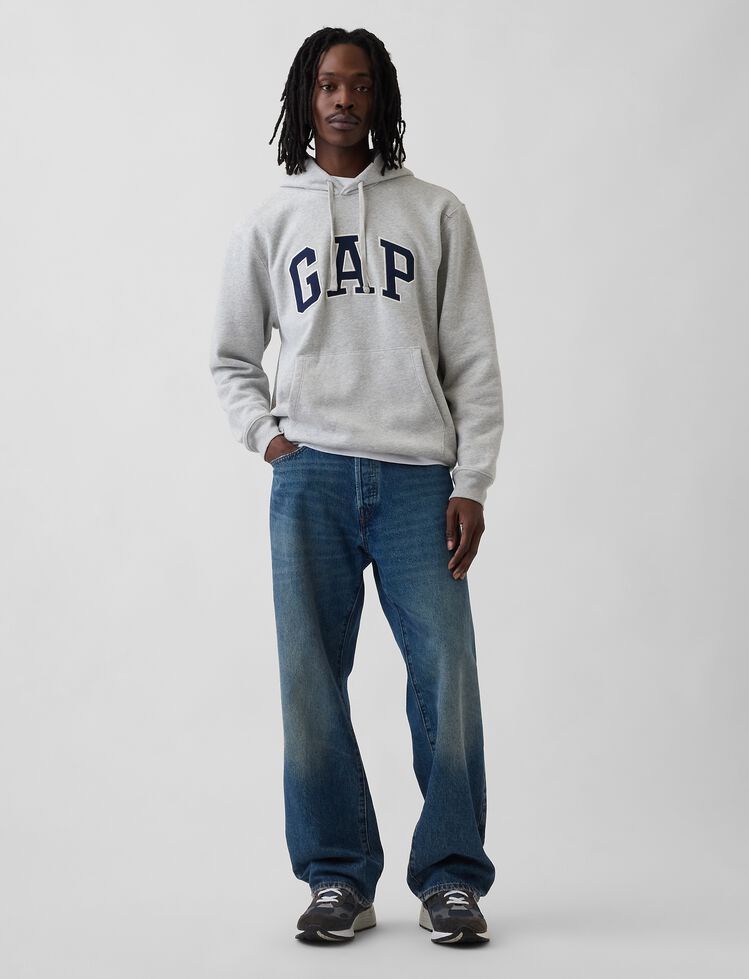 Adult VintageSoft Arch Logo Hoodie gap adult vintagesoft arch logo hoodie