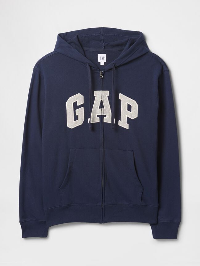 Gap Logo Zip Hoodie gap logo zip hoodie
