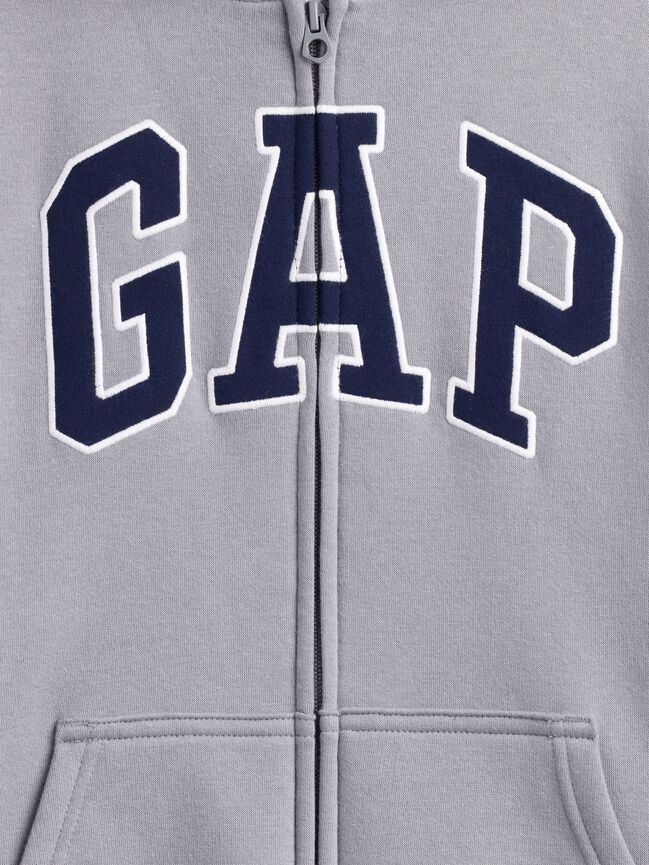 Kids Sherpa-Lined Zip Hoodie gap kids sherpa lined zip hoodie