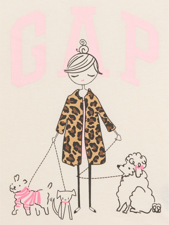 تي شيرت babyGap بطبعة تي شيرت babygap بطبعة
