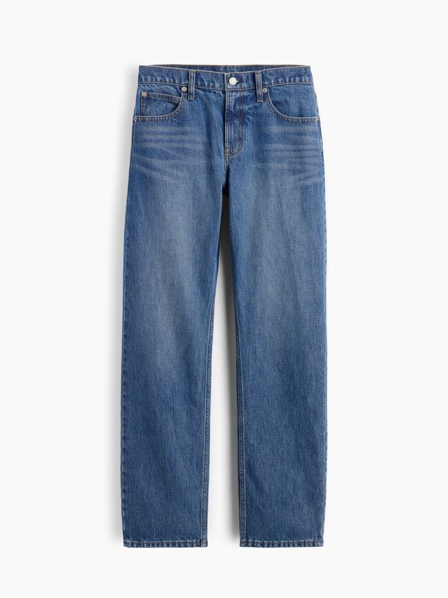 Mid Rise Straight Taper Jeans gap mid rise straight taper jeans