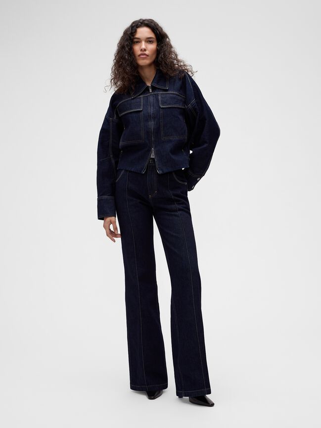 GapStudio Double-Pocket Denim Jacket gapstudio double pocket denim jacket