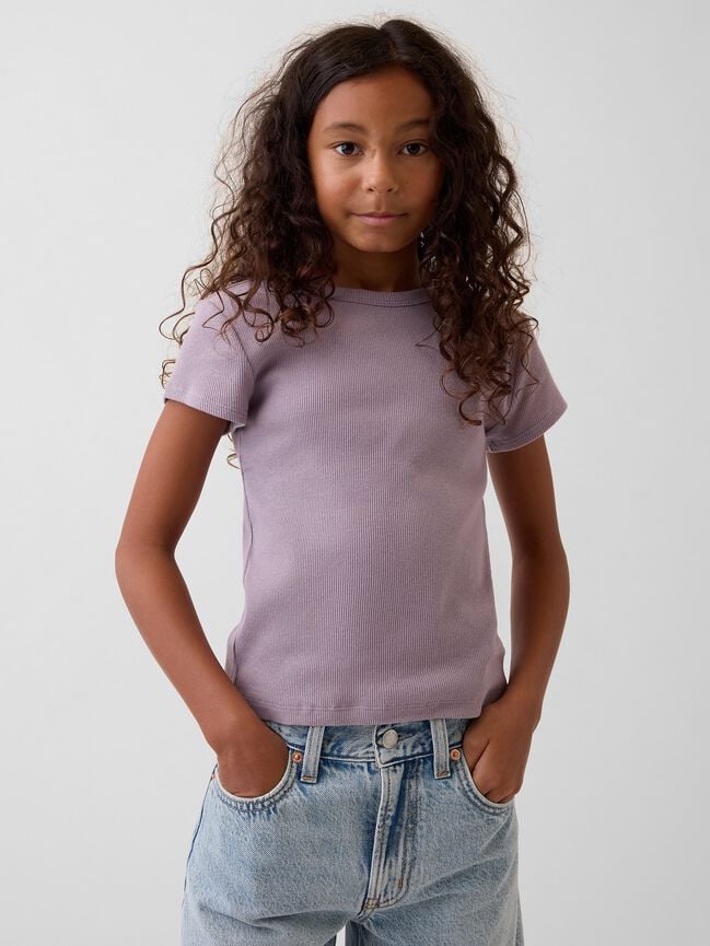 Kids Rib T-Shirt gap kids rib t shirt
