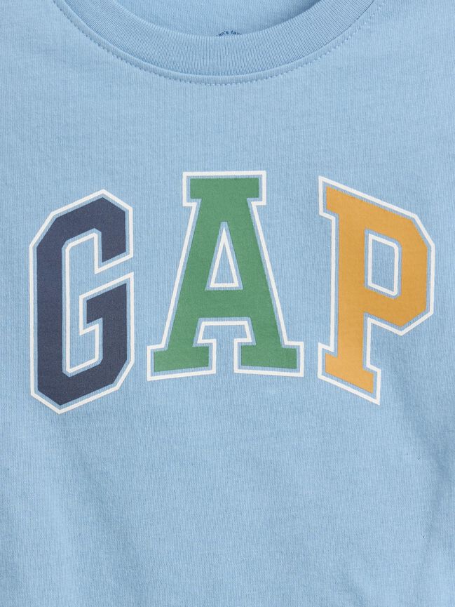 تي شيرت babyGap بشعار (عبوة من قطعتين) تي شيرت babygap بشعار عبوة من قطعتين