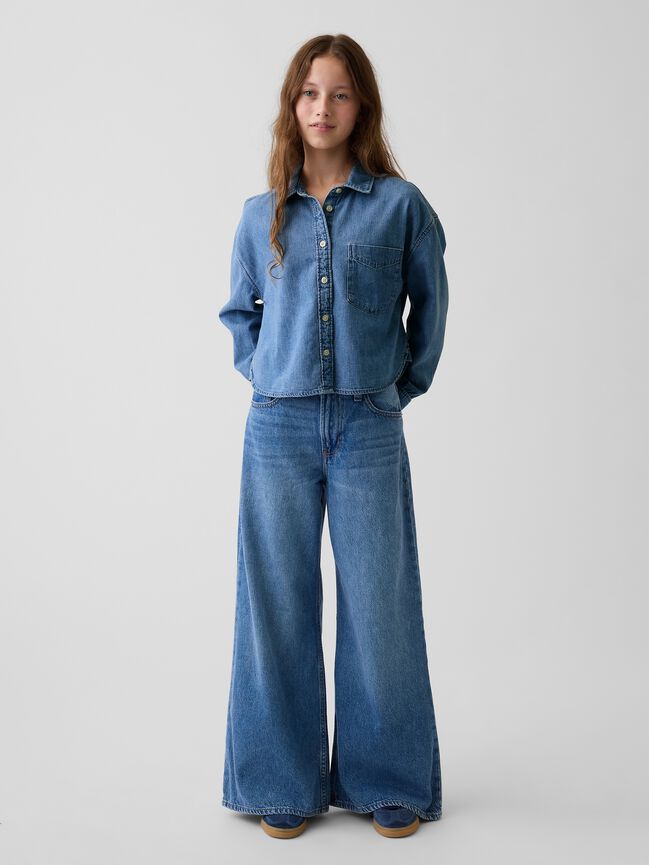 Kids Low Rise Baggy Jeans gap kids low rise baggy jeans