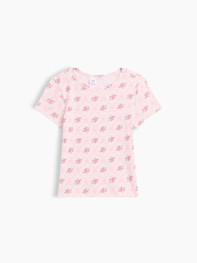 Kids Ribbed T-Shirt gap kids ribbed t shirt