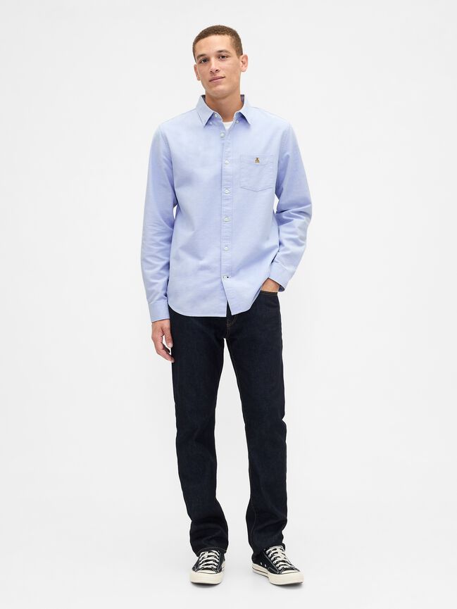 Oxford Shirt in Standard Fit gap oxford shirt in standard fit