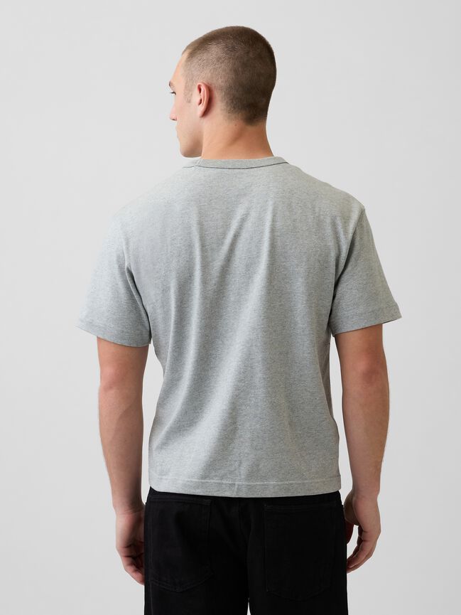 Adult Heavyweight Crop T-Shirt gap adult heavyweight crop t shirt