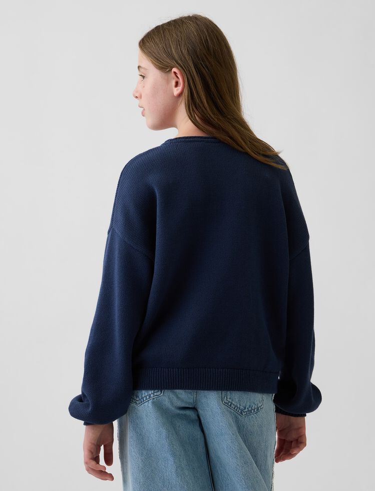 Kids Oversized Rollneck Sweater gap kids oversized rollneck sweater