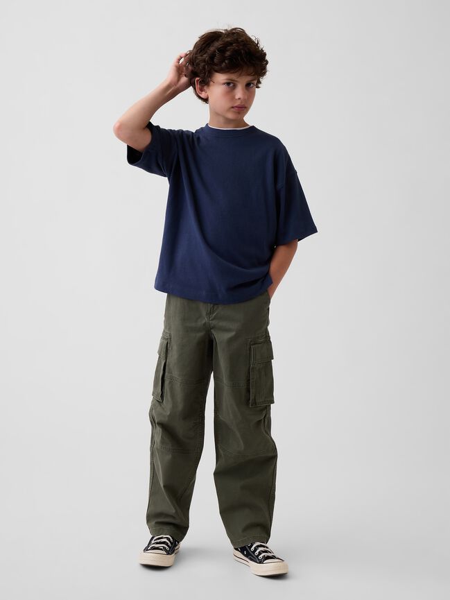 Kids Heavyweight Oversized T-Shirt gap kids heavyweight oversized t shirt