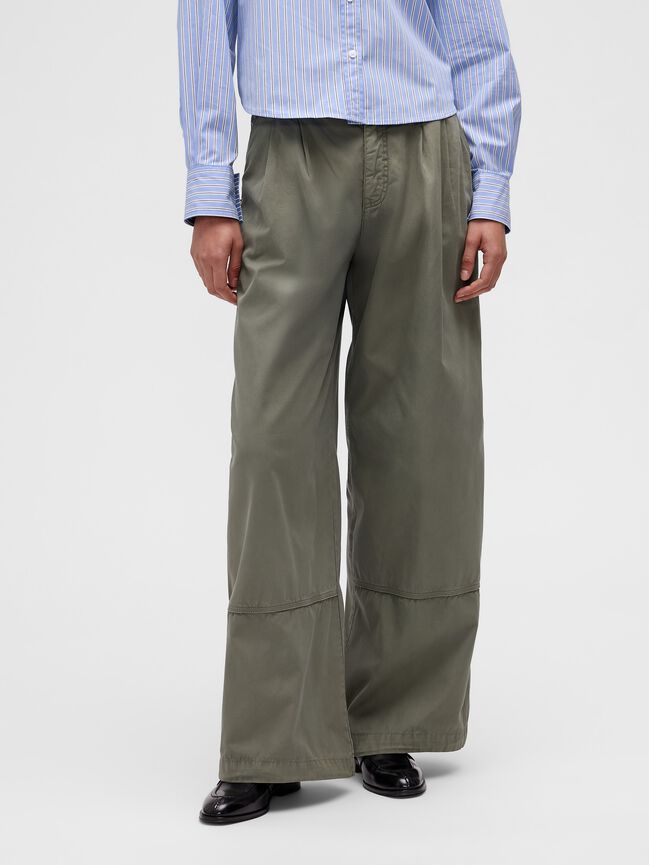 GapStudio Pleated Parachute Pants gapstudio pleated parachute pants