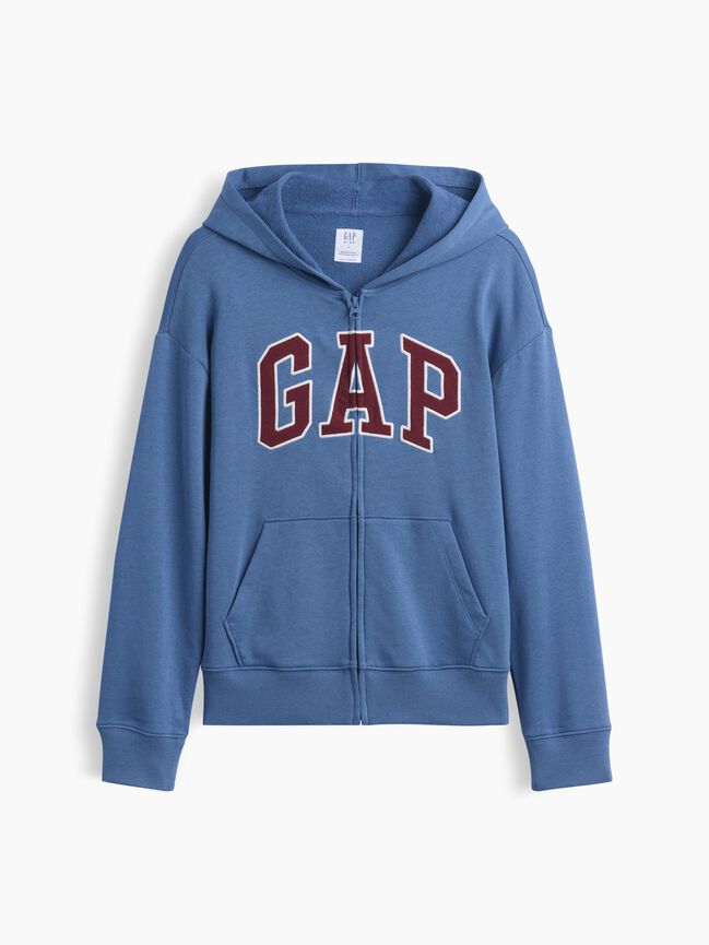 Kids Relaxed Gap Logo French Terry Zip Hoodie kids relaxed gap logo french terry zip hoodie