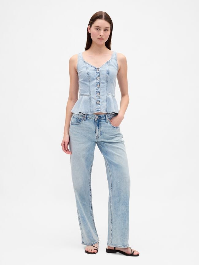 Low Rise '90s Loose Jeans gap low rise 90s loose jeans