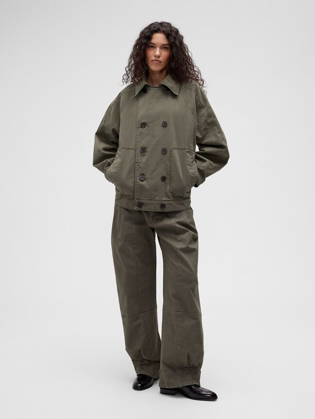 GapStudio Herringbone Baggy Pants gapstudio herringbone baggy pants