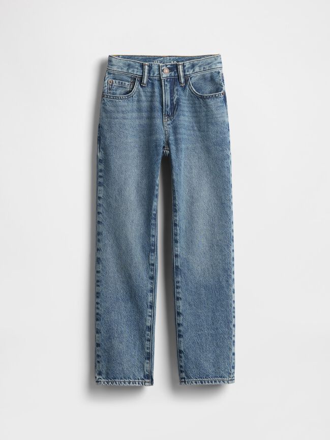 Kids Relaxed Straight Jeans gap kids relaxed straight jeans