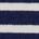 color Navy Blue & White Stripe