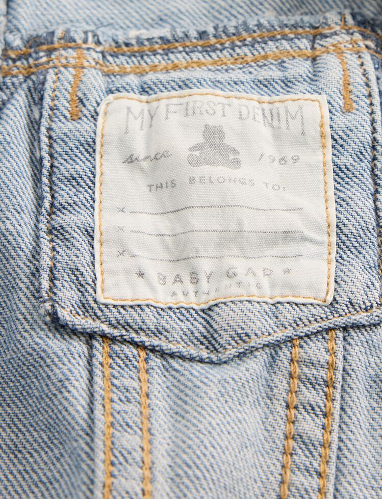 Baby UltraSoft Icon Denim Jacket gap baby ultrasoft icon denim jacket