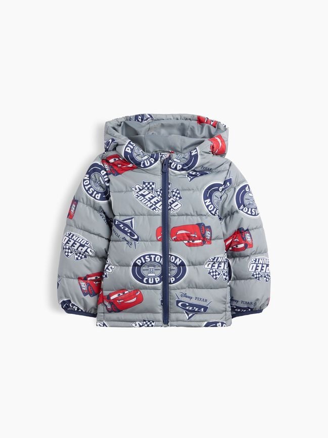 babyGap × Cars Print Puffer Jacket babygap cars print puffer jacket