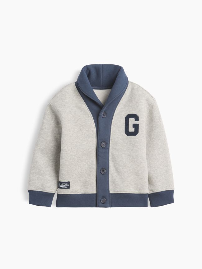 Baby & Toddler VintageSoft Varsity Shawl Cardigan gap baby toddler vintagesoft varsity shawl cardigan