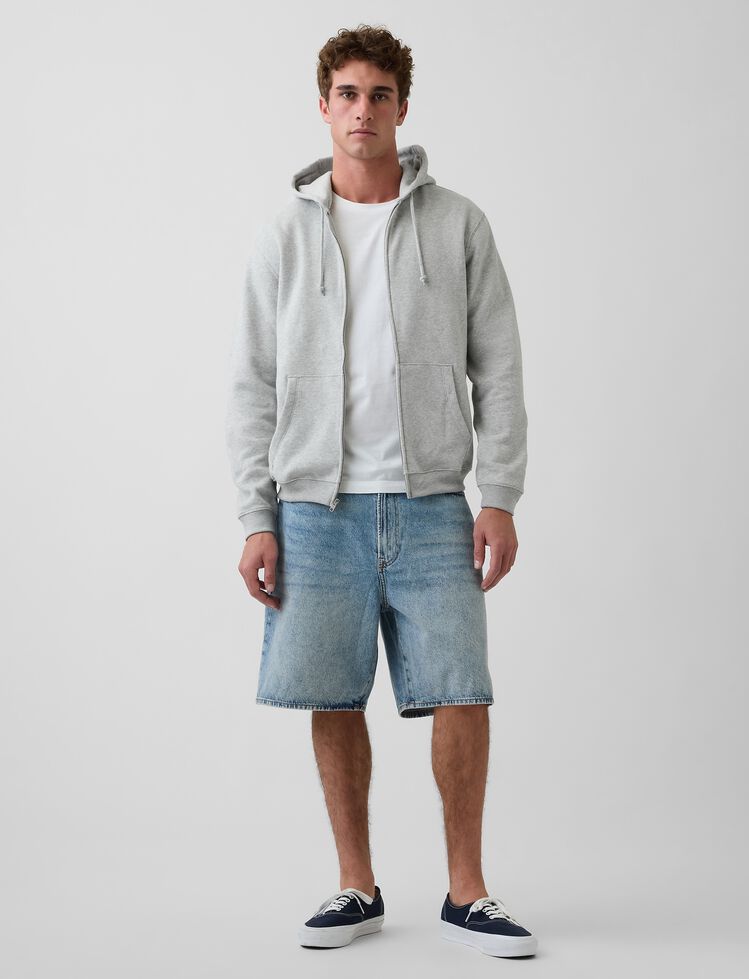 Adult VintageSoft Relaxed Zip Hoodie gap adult vintagesoft relaxed zip hoodie