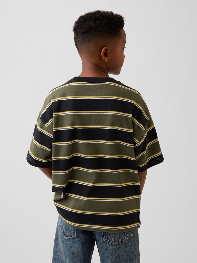 Kids Heavyweight Oversized T-Shirt gap kids heavyweight oversized t shirt