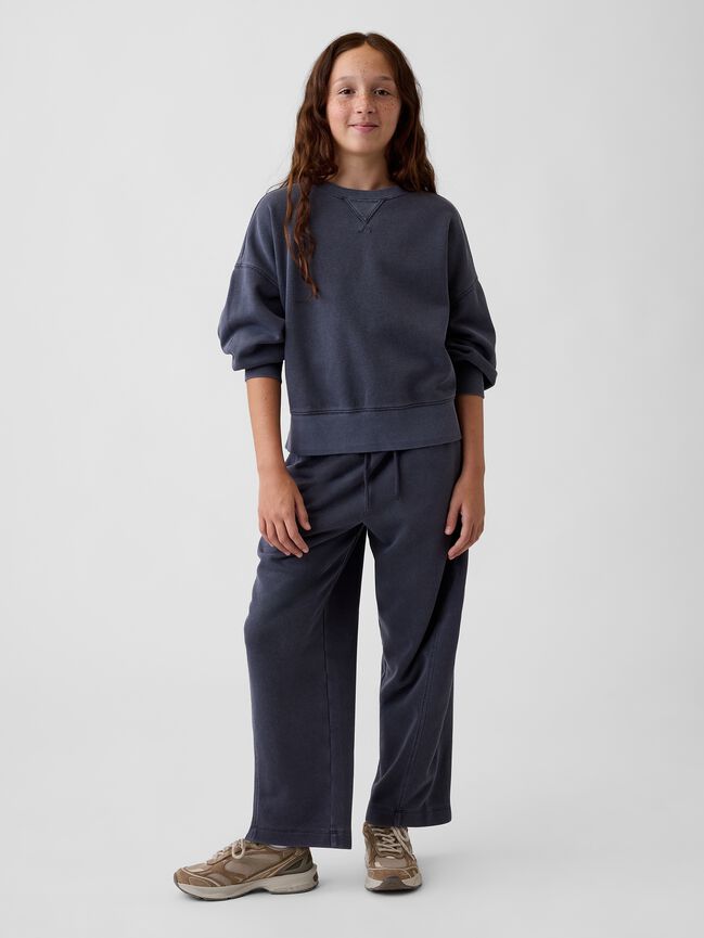 Kids VintageSoft Relaxed Barrel Sweatpants gap kids vintagesoft relaxed barrel sweatpants