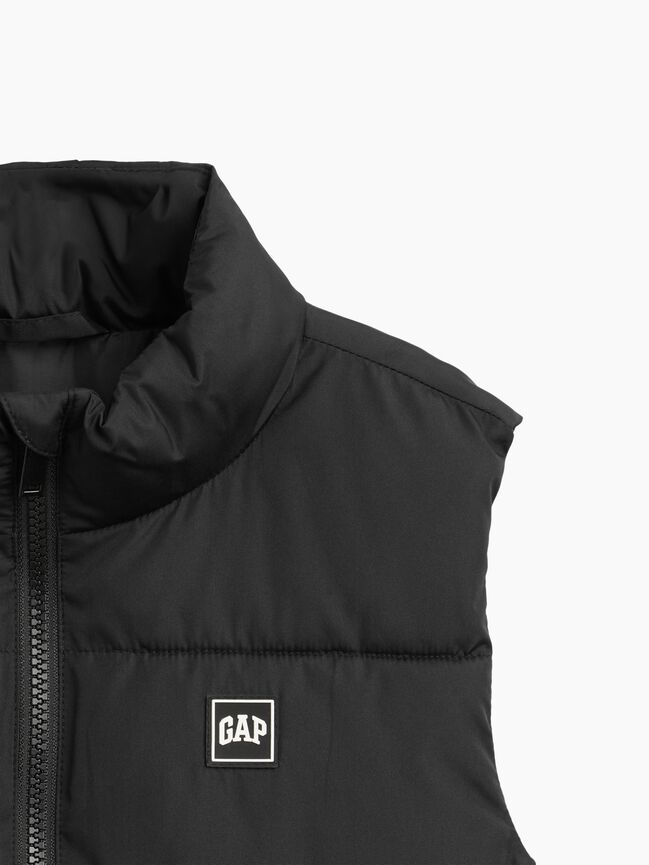 Kids Relaxed Puffer Vest gap kids relaxed puffer vest