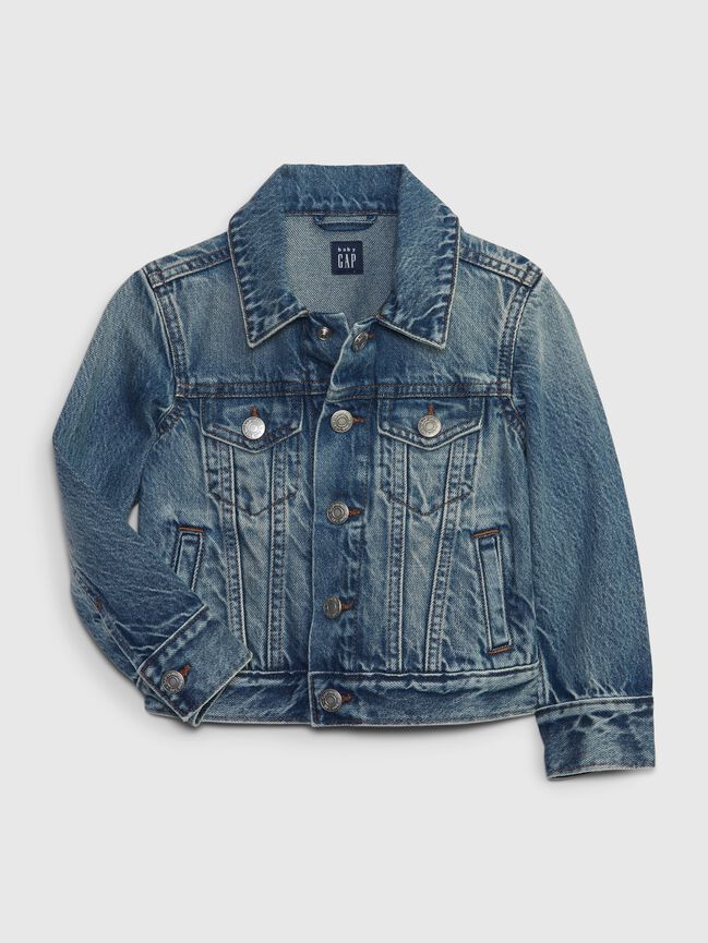 Baby & Toddler Icon Denim Jacket gap baby toddler icon denim jacket