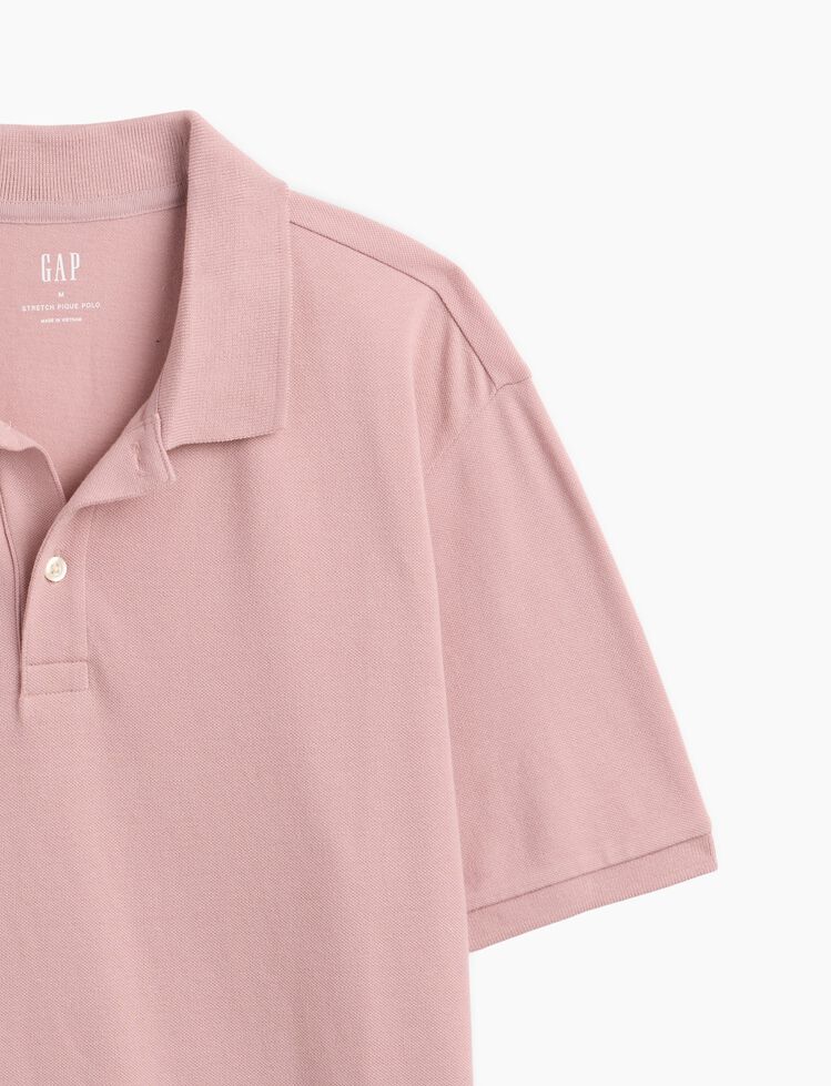 Stretch Pique Polo Shirt gap stretch pique polo shirt