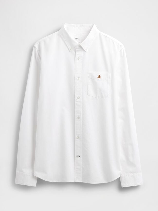 Oxford Shirt in Standard Fit gap oxford shirt in standard fit