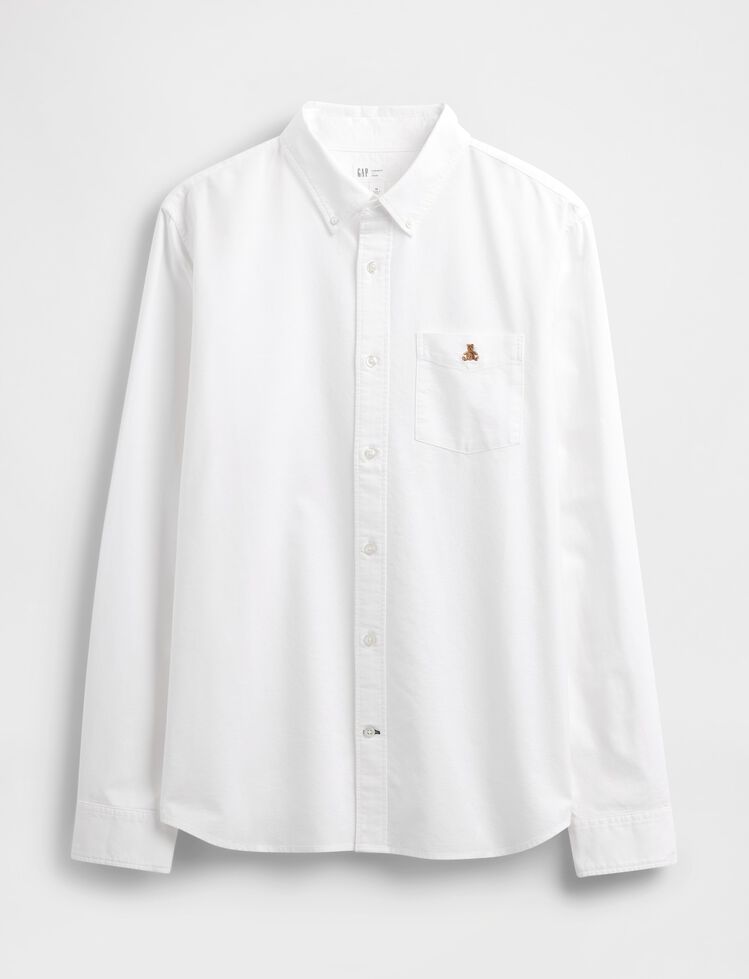 Oxford Shirt in Standard Fit gap oxford shirt in standard fit