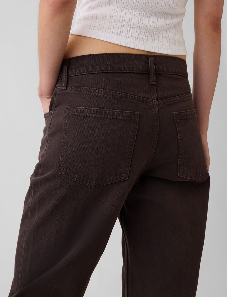 Mid Rise Straight Taper Jeans gap mid rise straight taper jeans