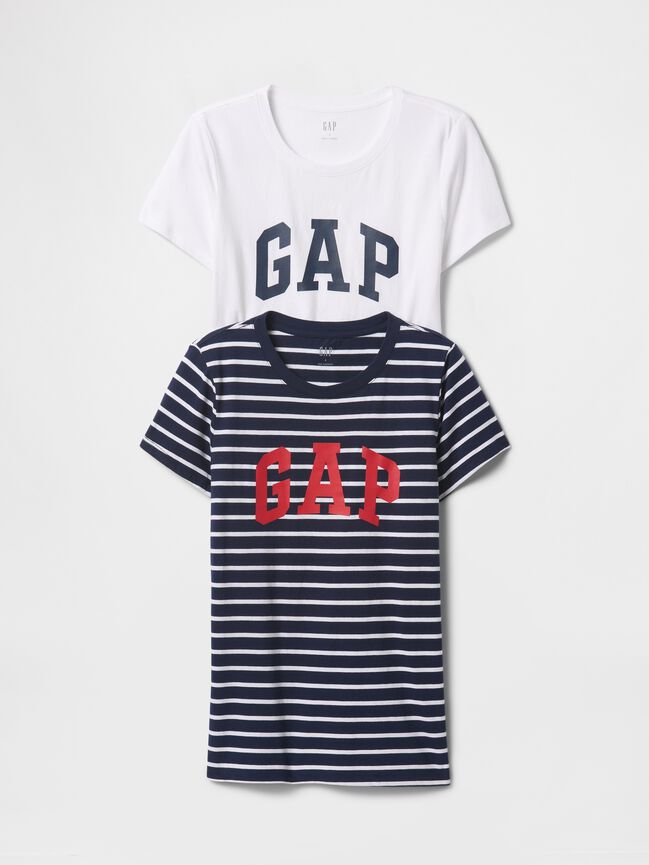 Gap Logo T-Shirt (2-Pack) gap logo t shirt 2 pack