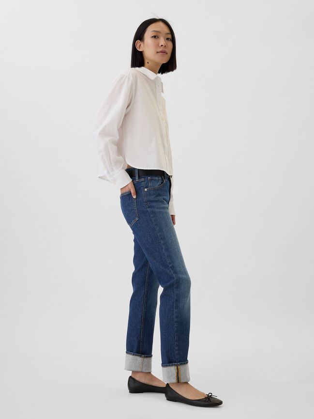 High Rise '90s Original Straight Jeans gap high rise 90s original straight jeans