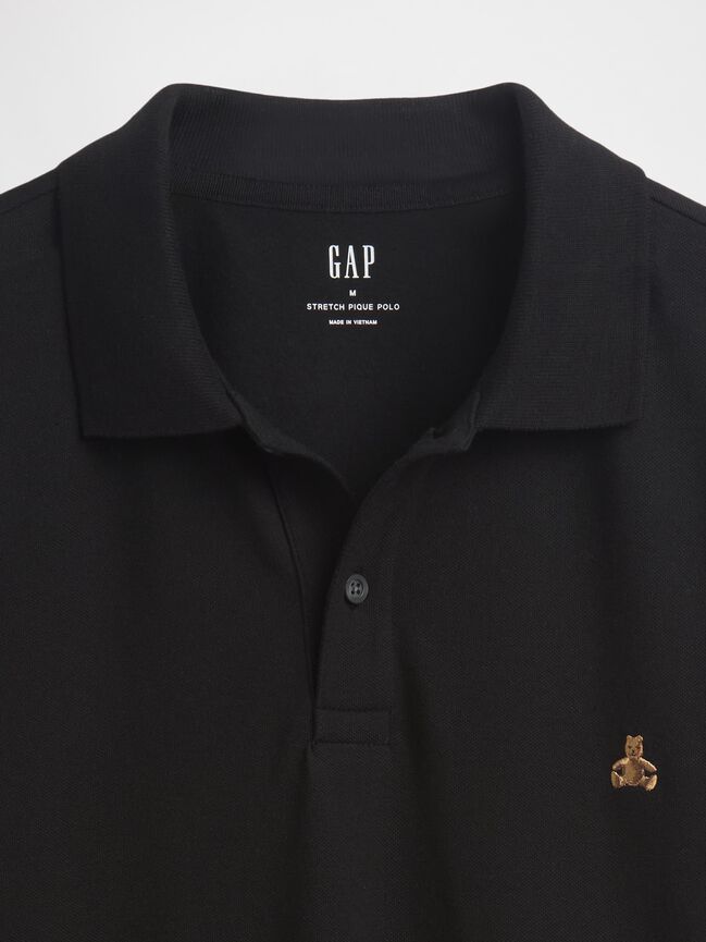 Brannan Bear Stretch Pique Polo Shirt gap brannan bear stretch pique polo shirt