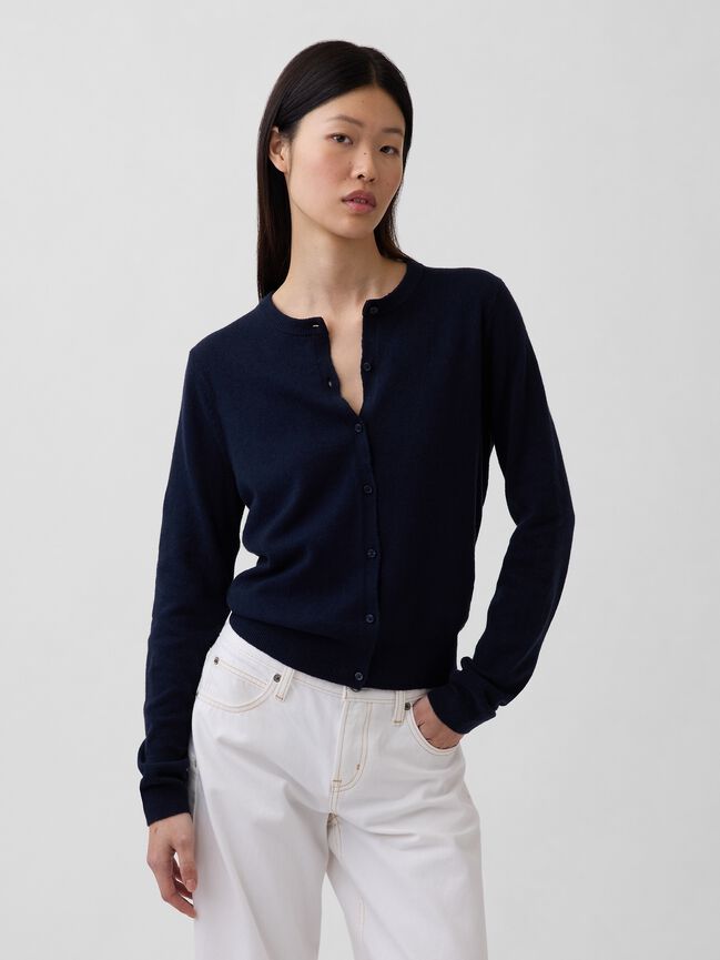 CashSoft Crop Cardigan gap cashsoft crop cardigan